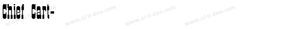 Chief Cart字体转换